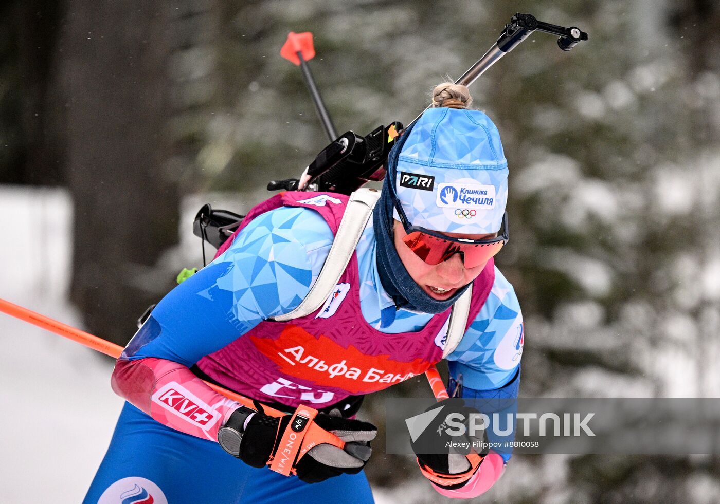 Russia Biathlon Commonwealth Cup Women Sprint