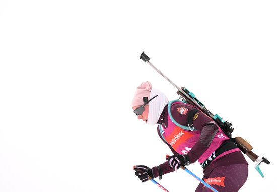 Russia Biathlon Commonwealth Cup Women Sprint