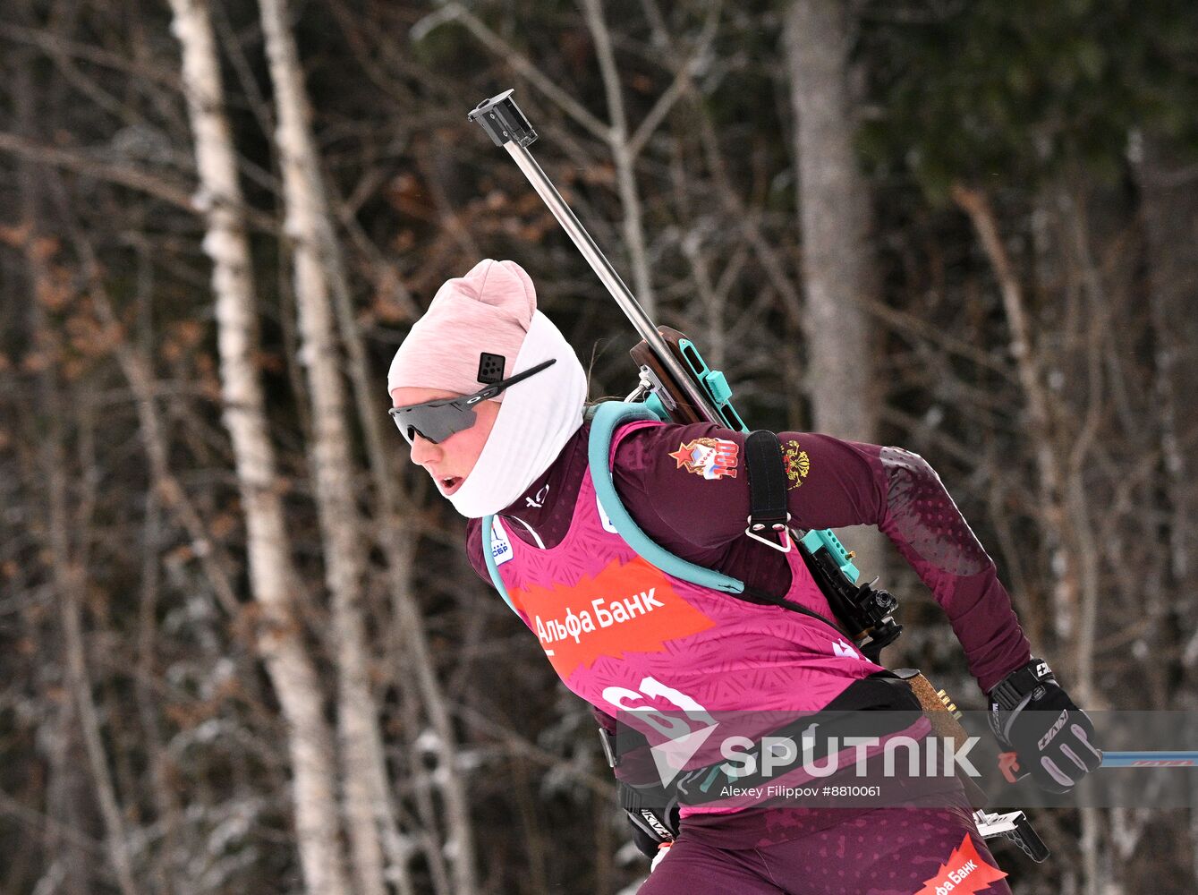 Russia Biathlon Commonwealth Cup Women Sprint