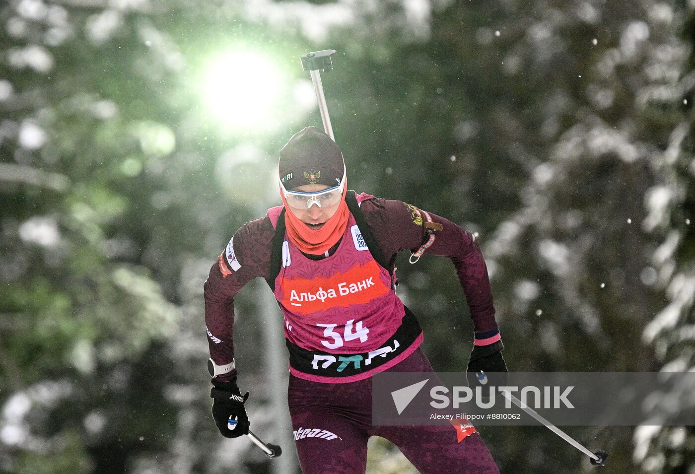 Russia Biathlon Commonwealth Cup Women Sprint