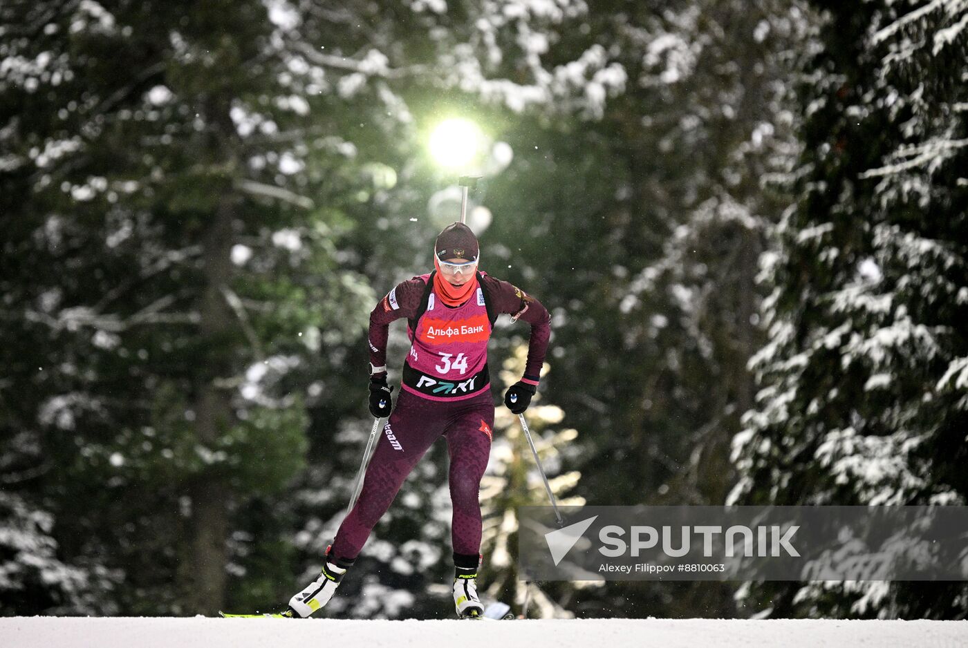 Russia Biathlon Commonwealth Cup Women Sprint