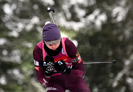 Russia Biathlon Commonwealth Cup Women Sprint