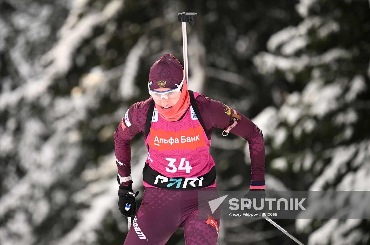 Russia Biathlon Commonwealth Cup Women Sprint