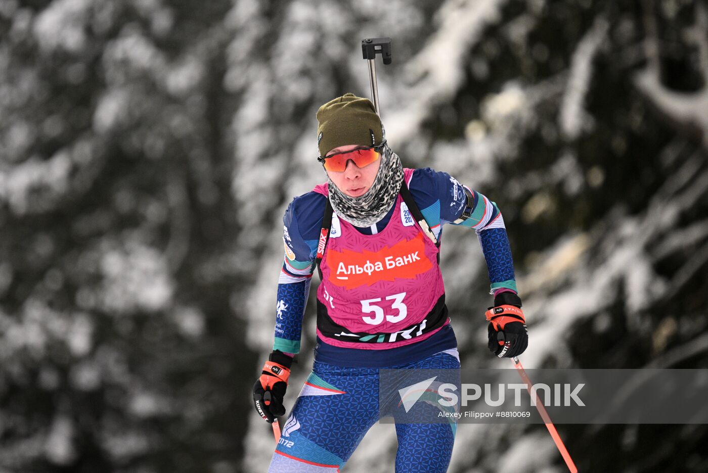 Russia Biathlon Commonwealth Cup Women Sprint