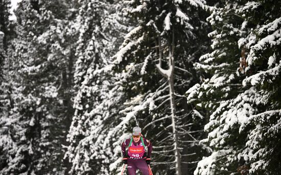 Russia Biathlon Commonwealth Cup Women Sprint