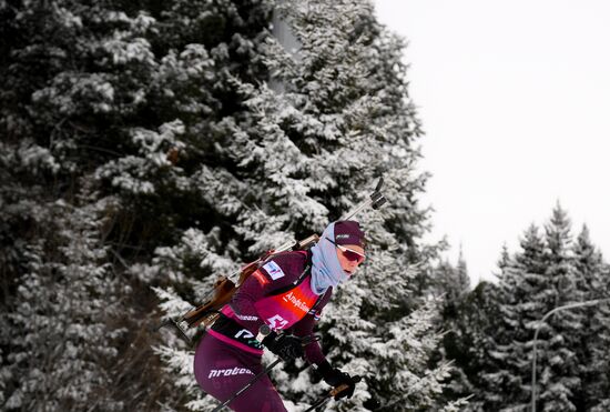 Russia Biathlon Commonwealth Cup Women Sprint