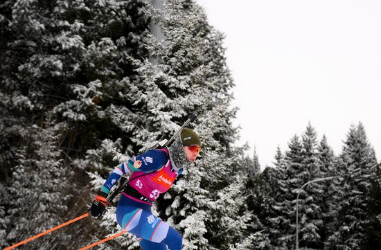 Russia Biathlon Commonwealth Cup Women Sprint