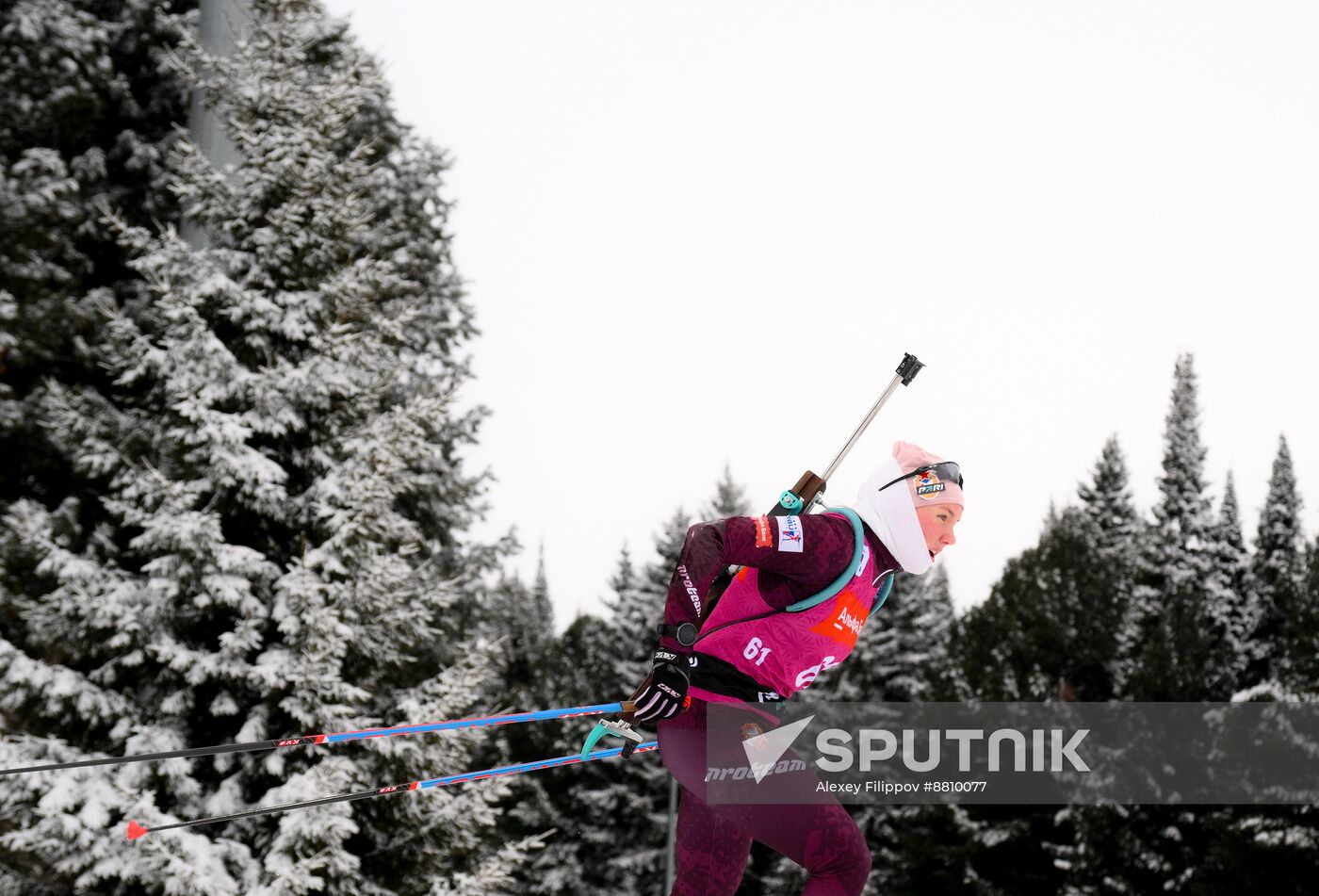 Russia Biathlon Commonwealth Cup Women Sprint