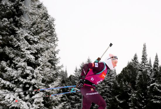 Russia Biathlon Commonwealth Cup Women Sprint