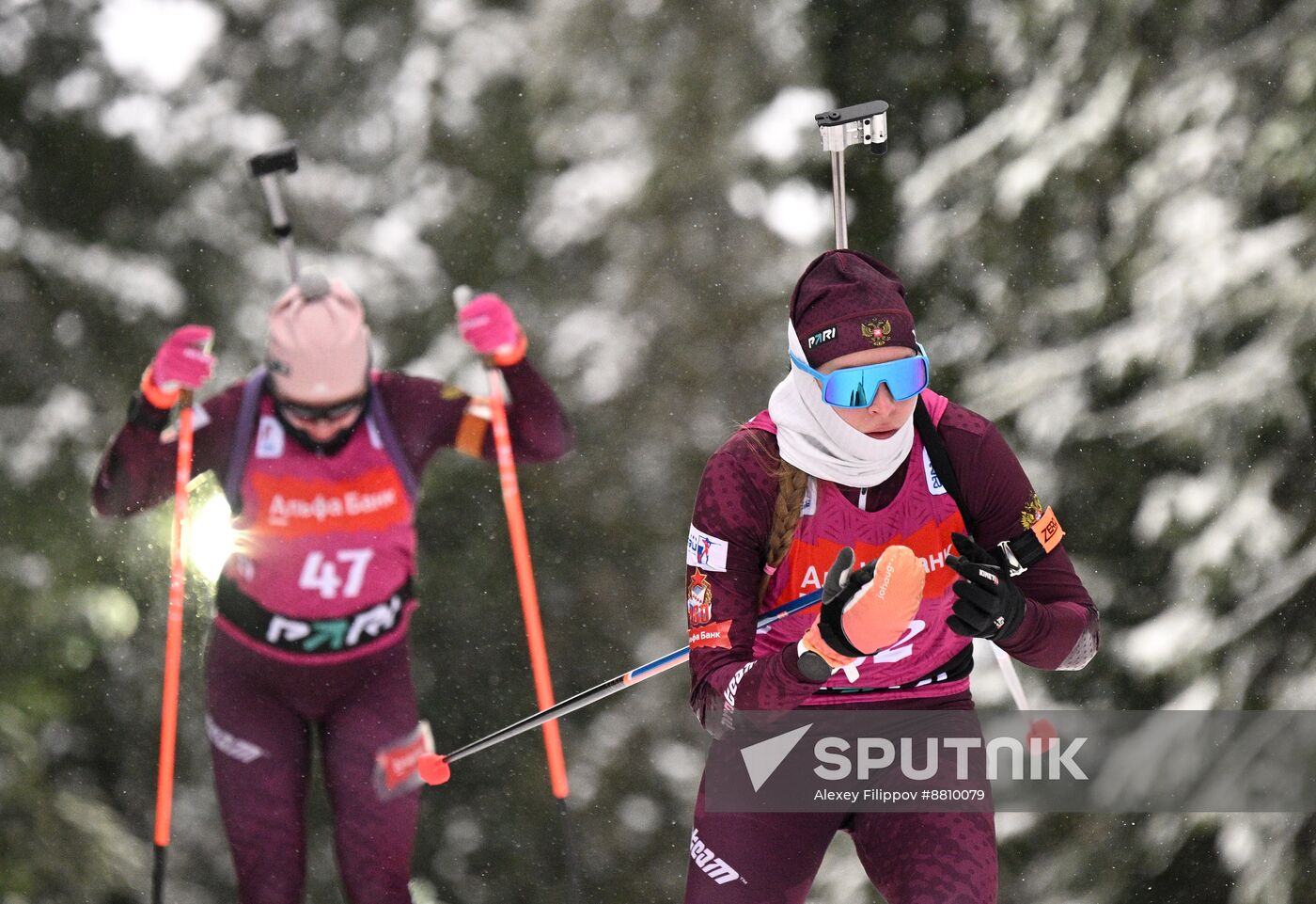 Russia Biathlon Commonwealth Cup Women Sprint