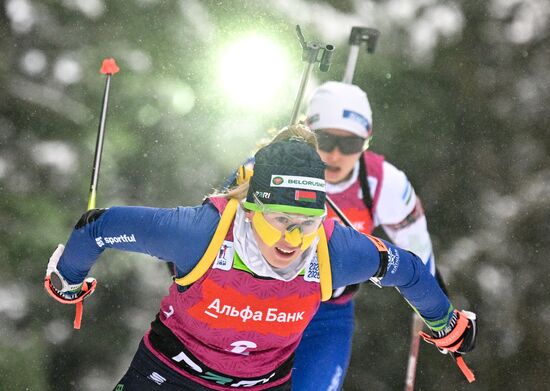 Russia Biathlon Commonwealth Cup Women Sprint