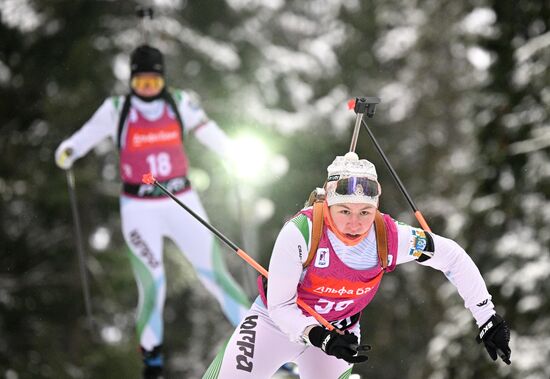 Russia Biathlon Commonwealth Cup Women Sprint