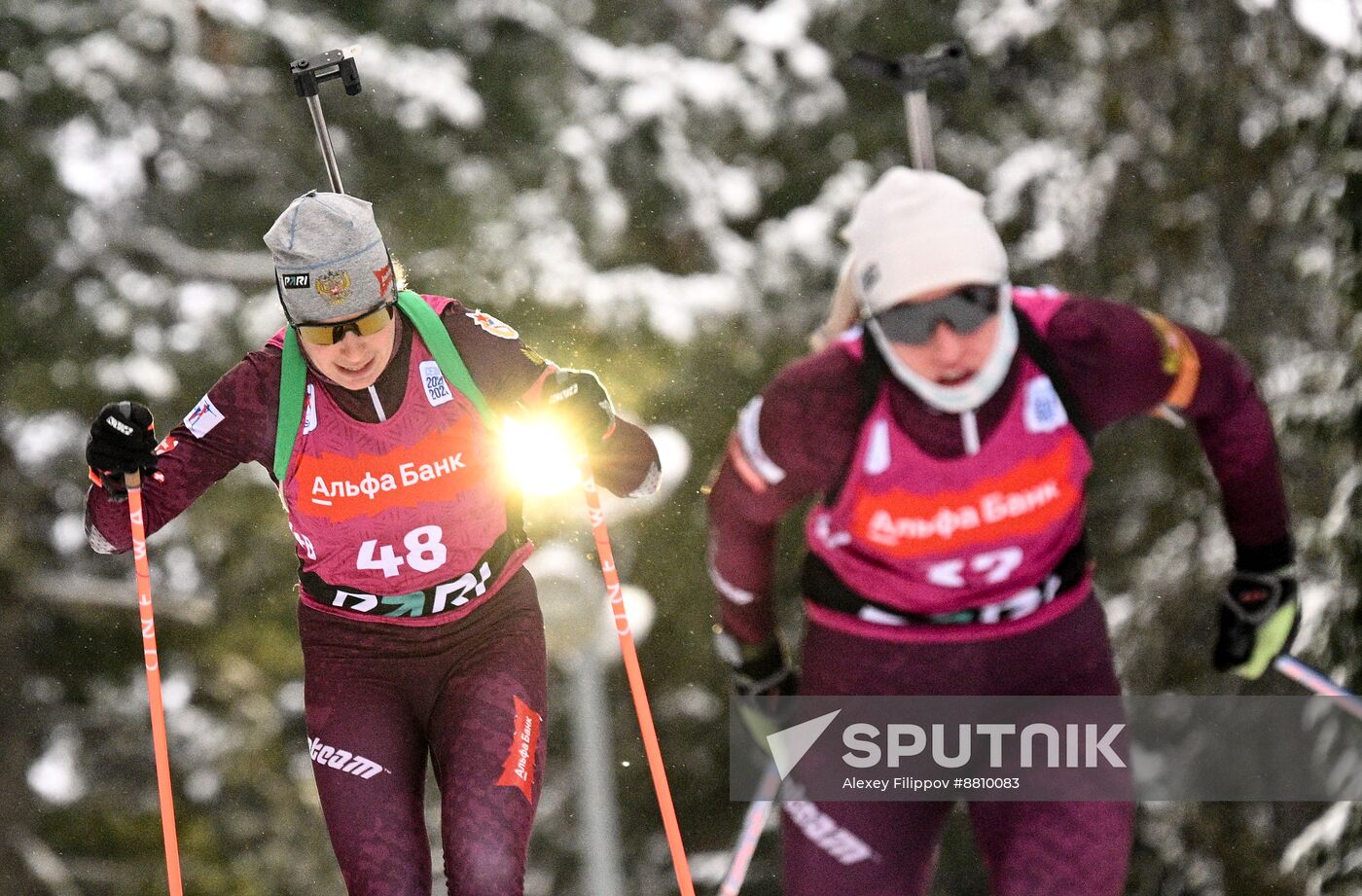 Russia Biathlon Commonwealth Cup Women Sprint