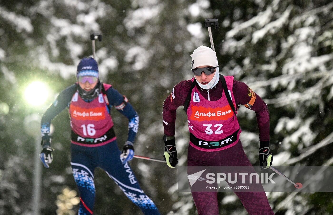 Russia Biathlon Commonwealth Cup Women Sprint