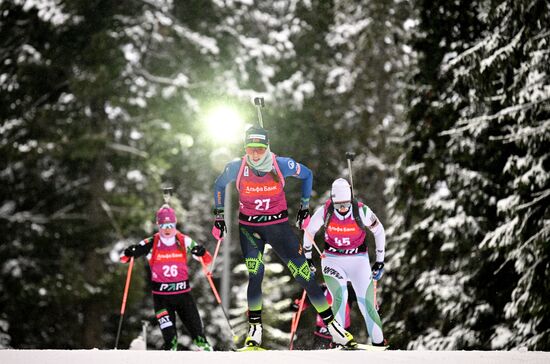 Russia Biathlon Commonwealth Cup Women Sprint