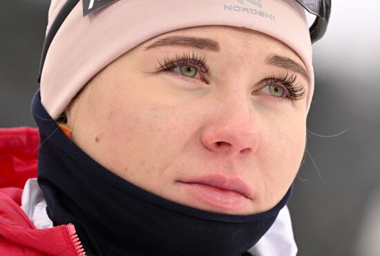 Russia Biathlon Commonwealth Cup Women Sprint