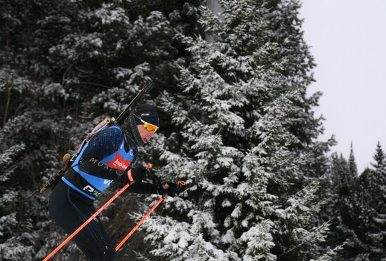 Russia Biathlon Commonwealth Cup Men Sprint