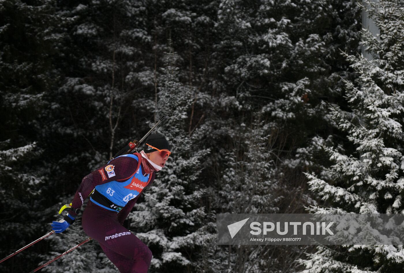 Russia Biathlon Commonwealth Cup Men Sprint