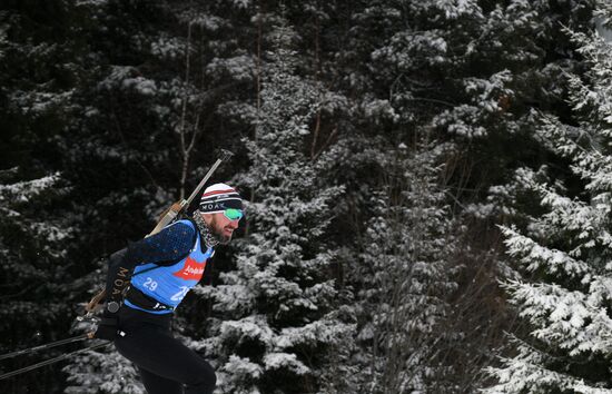 Russia Biathlon Commonwealth Cup Men Sprint