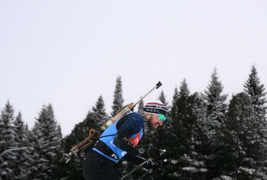 Russia Biathlon Commonwealth Cup Men Sprint