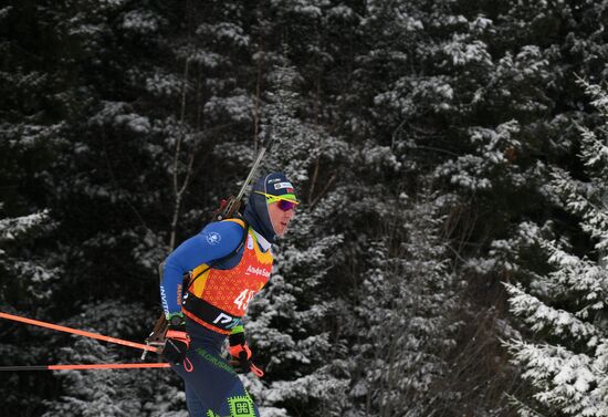 Russia Biathlon Commonwealth Cup Men Sprint