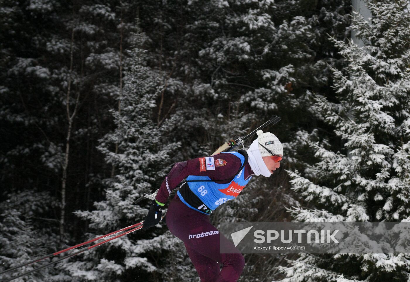 Russia Biathlon Commonwealth Cup Men Sprint