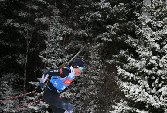 Russia Biathlon Commonwealth Cup Men Sprint