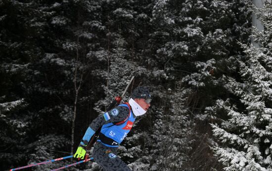 Russia Biathlon Commonwealth Cup Men Sprint