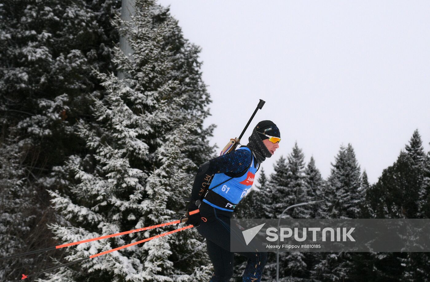 Russia Biathlon Commonwealth Cup Men Sprint