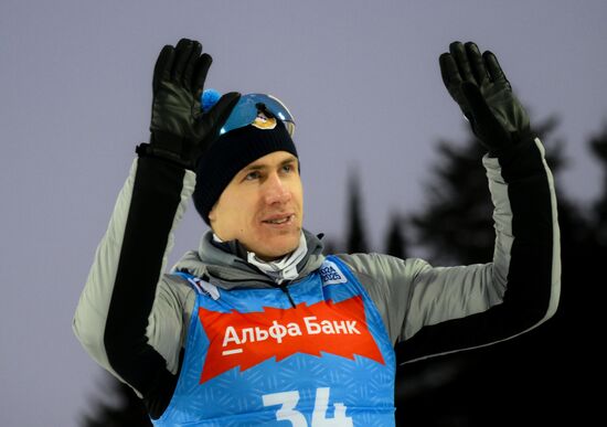 Russia Biathlon Commonwealth Cup Men Sprint