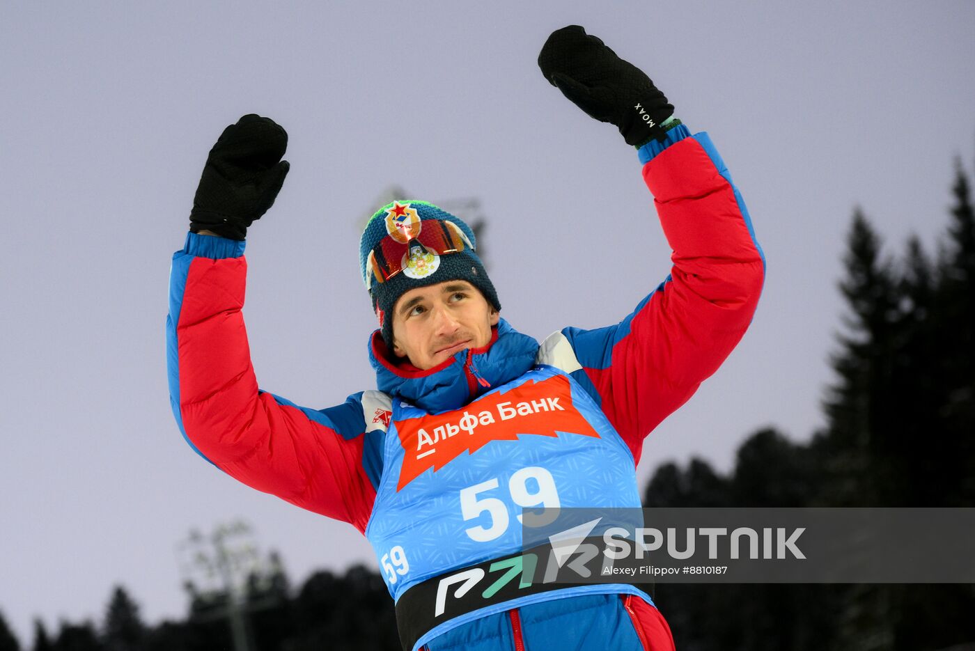 Russia Biathlon Commonwealth Cup Men Sprint