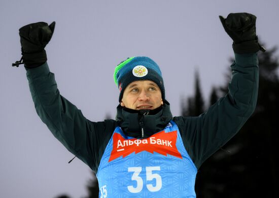 Russia Biathlon Commonwealth Cup Men Sprint