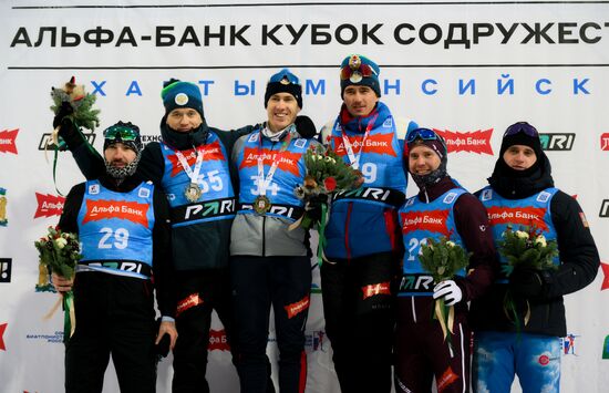 Russia Biathlon Commonwealth Cup Men Sprint