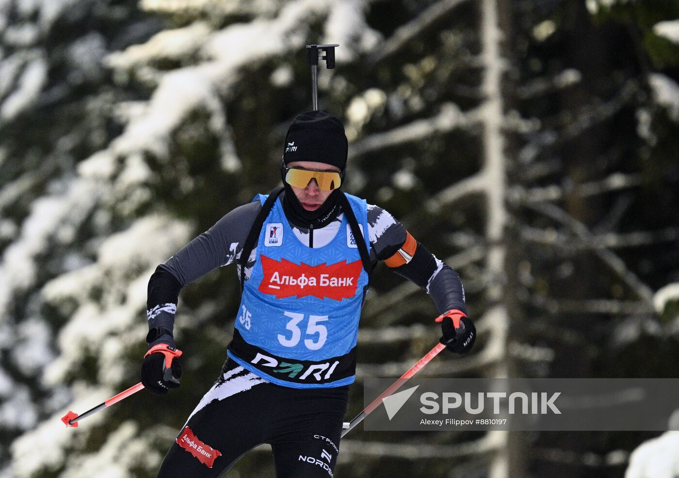 Russia Biathlon Commonwealth Cup Men Sprint