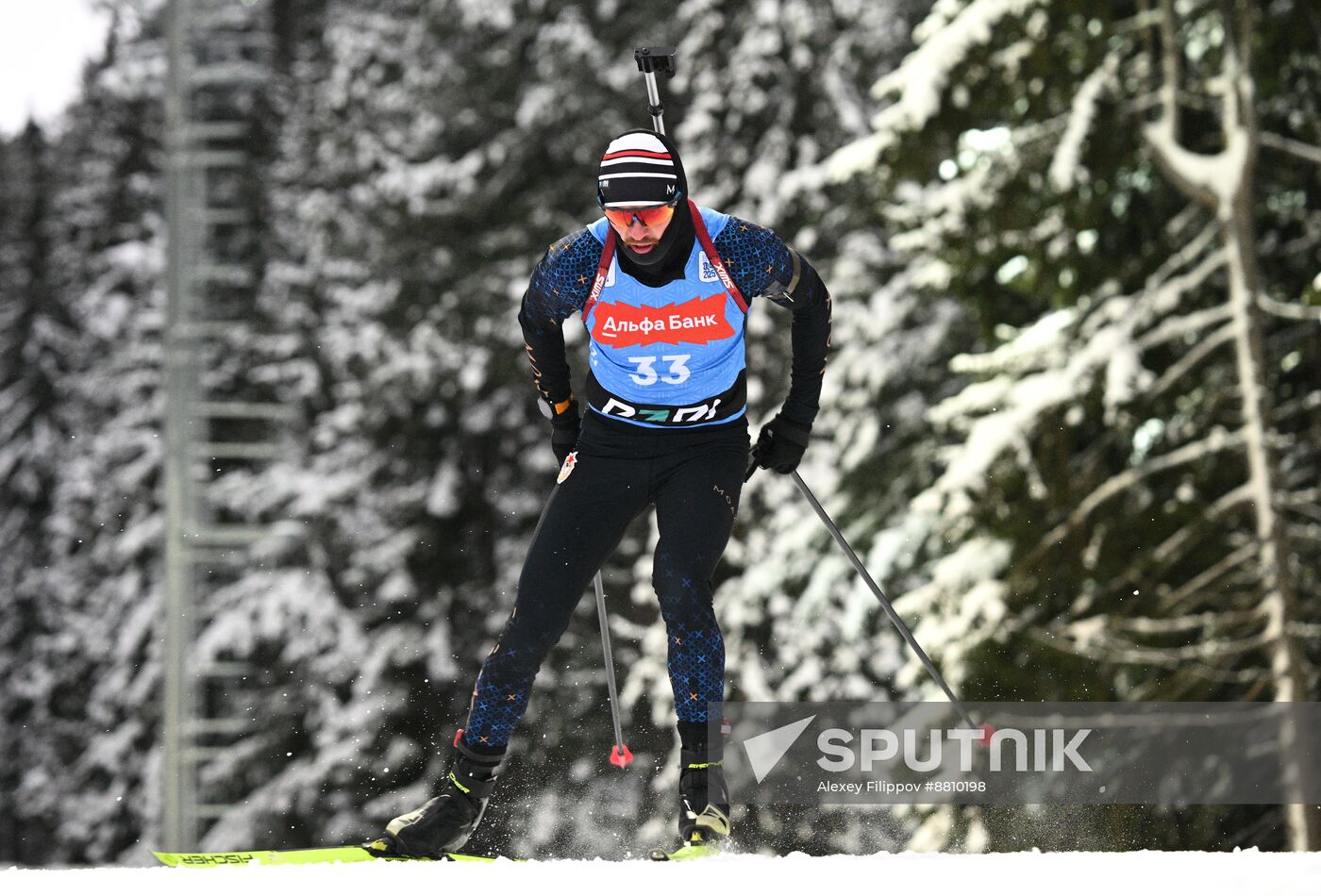 Russia Biathlon Commonwealth Cup Men Sprint