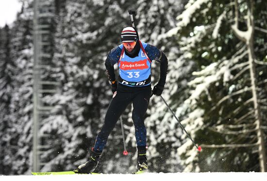 Russia Biathlon Commonwealth Cup Men Sprint