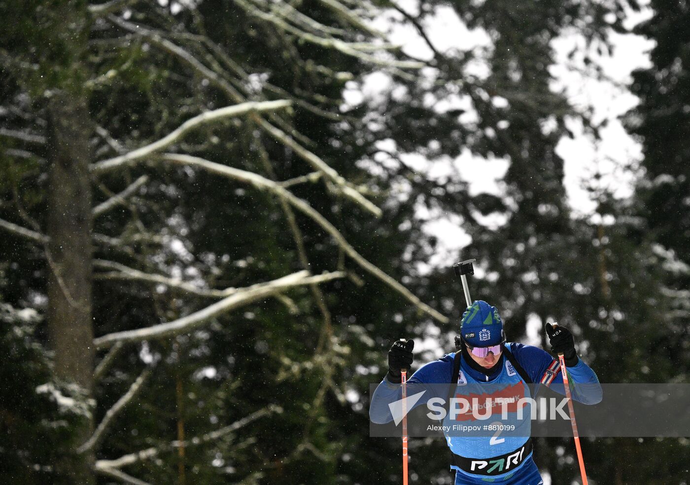 Russia Biathlon Commonwealth Cup Men Sprint