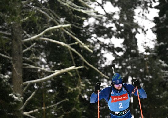 Russia Biathlon Commonwealth Cup Men Sprint