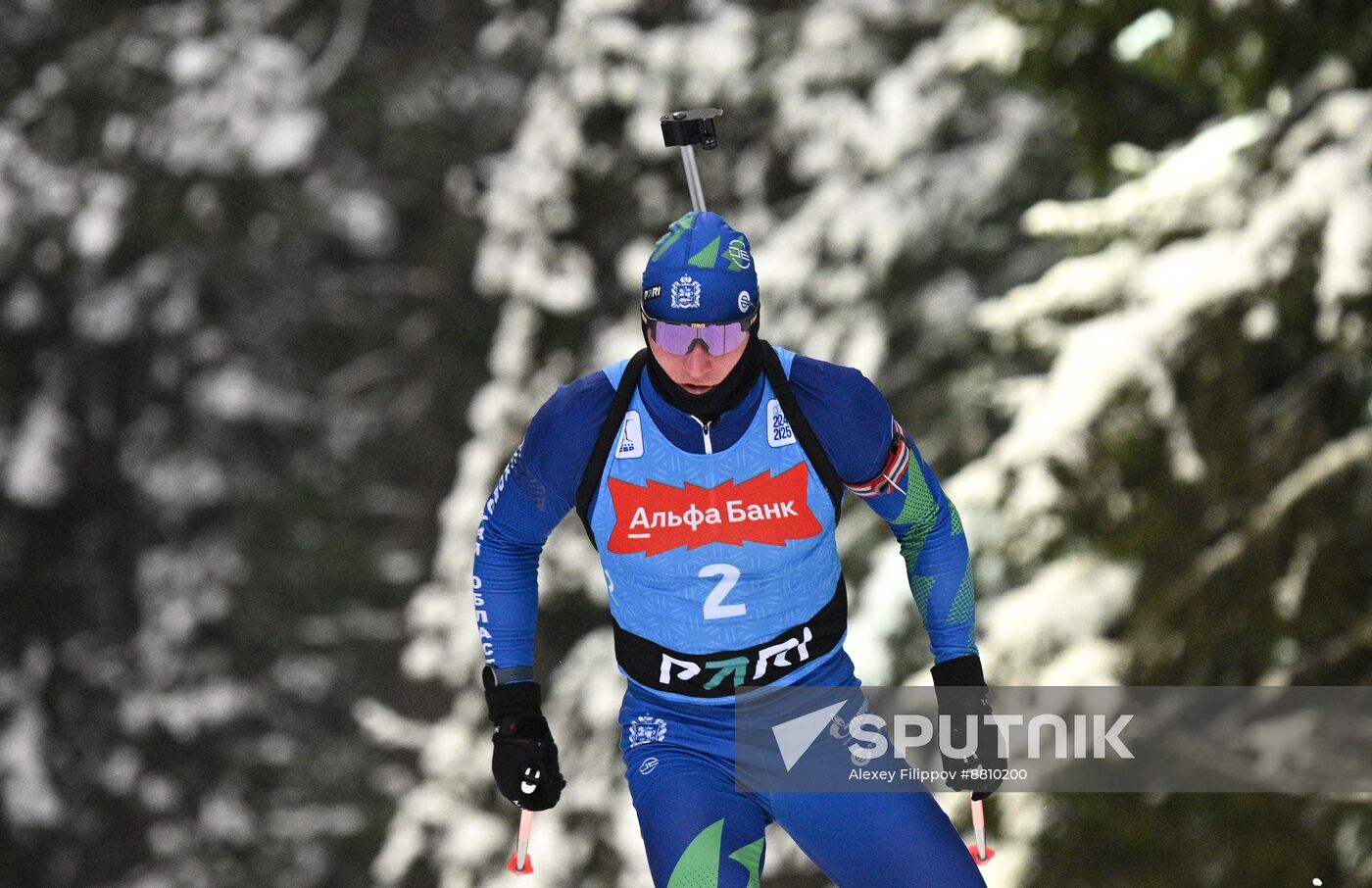 Russia Biathlon Commonwealth Cup Men Sprint