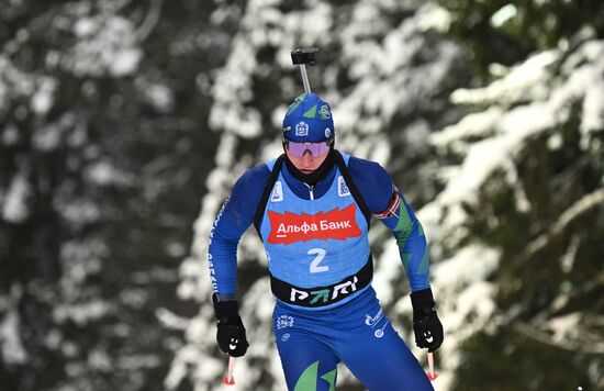 Russia Biathlon Commonwealth Cup Men Sprint