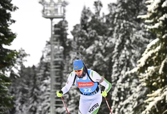 Russia Biathlon Commonwealth Cup Men Sprint