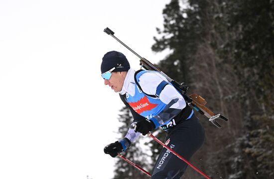 Russia Biathlon Commonwealth Cup Men Sprint