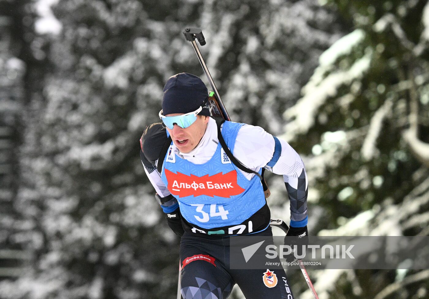 Russia Biathlon Commonwealth Cup Men Sprint