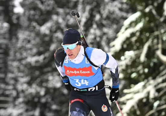 Russia Biathlon Commonwealth Cup Men Sprint