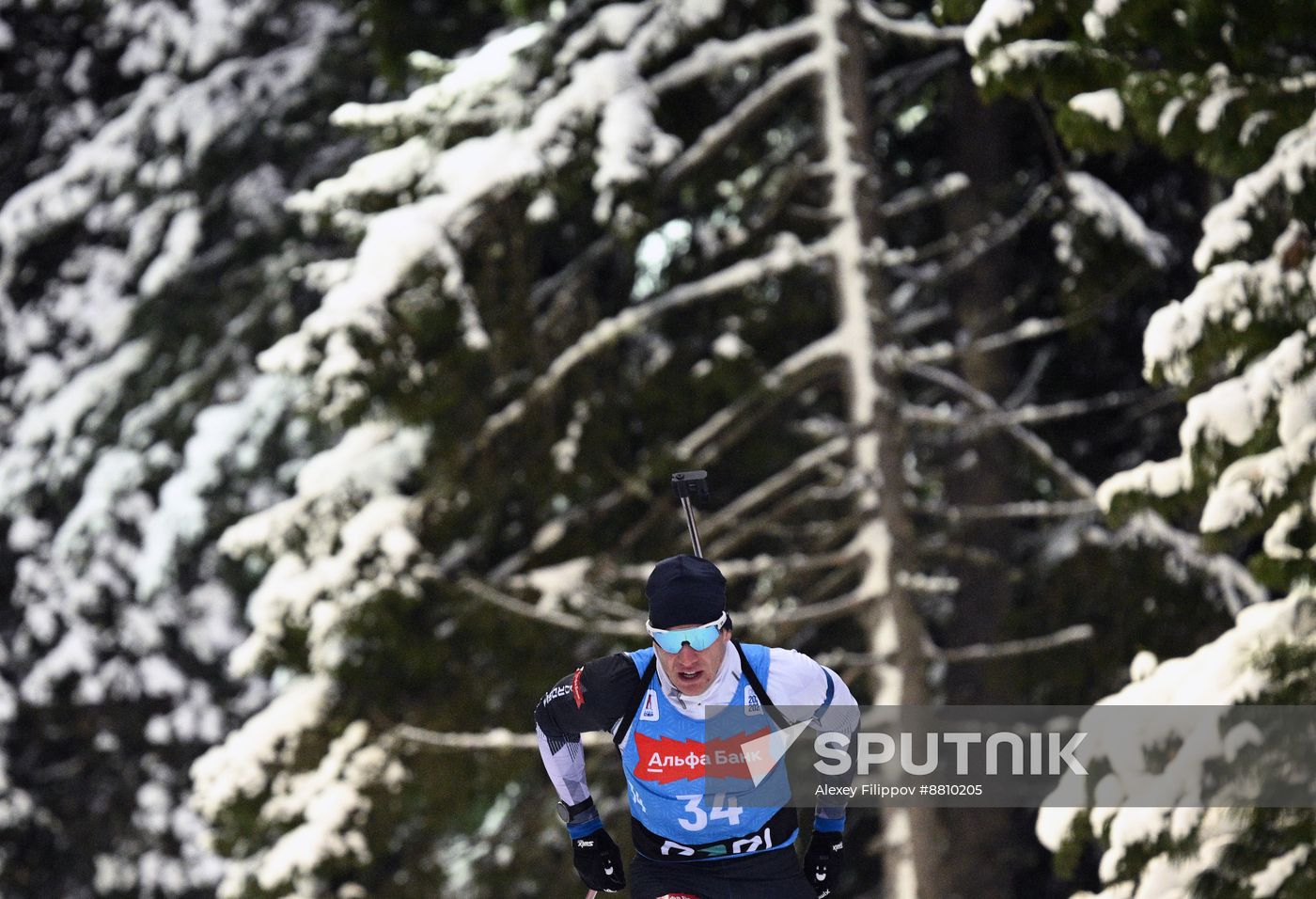 Russia Biathlon Commonwealth Cup Men Sprint