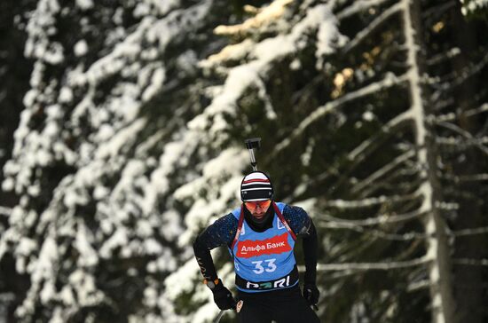 Russia Biathlon Commonwealth Cup Men Sprint