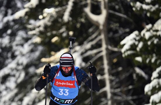 Russia Biathlon Commonwealth Cup Men Sprint