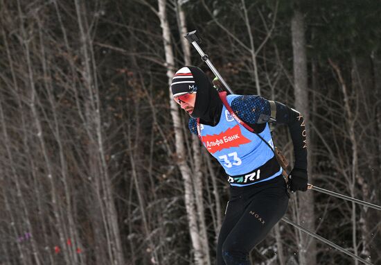 Russia Biathlon Commonwealth Cup Men Sprint