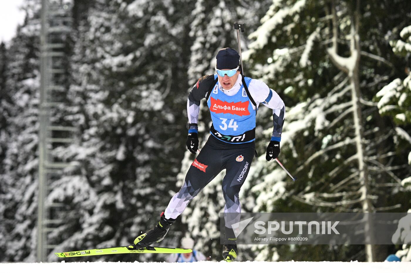 Russia Biathlon Commonwealth Cup Men Sprint