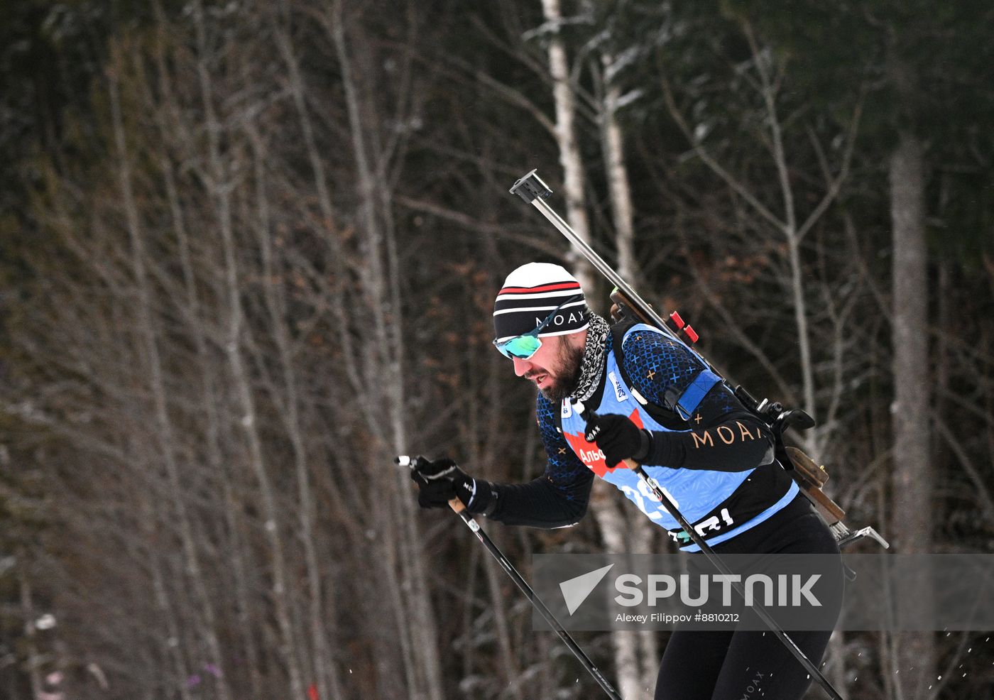 Russia Biathlon Commonwealth Cup Men Sprint